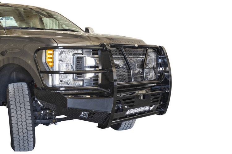 Frontier 130-11-7006 Ford F250/F350 Superduty 2017-2019 Pro Front Bumper with Light Bar