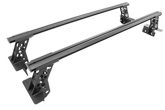 Go Rhino 5935001T Dodge Ram 2500/3500 2015-2024 XRS Cross Bars Truck Bed Rail Kit for Full-Sized Trucks without Tonneau Covers