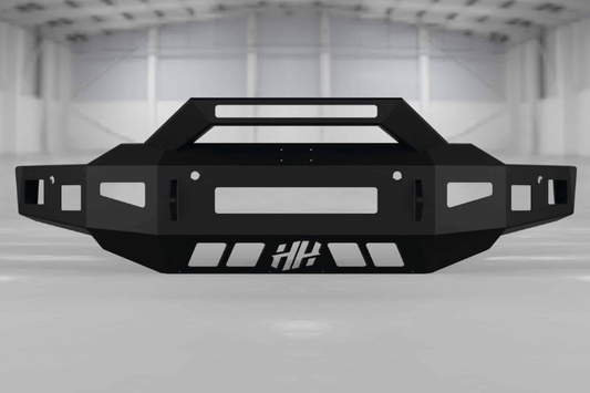 Hammerhead 600-56-0983 Chevy Silverado 2500/3500 2020-2023 Low Profile Front Bumper Formed Guard Winch Ready