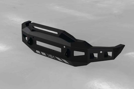 Hammerhead 600-56-0983 Chevy Silverado 2500/3500 2020-2023 Low Profile Front Bumper Formed Guard Winch Ready