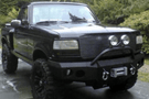 Iron Bull Front Bumper #1 for 1992–1996 Ford F150, featuring a durable and rugged F150 off road bumper designed for superior protection and performance