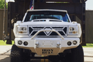 Iron Bull Front Bumper #1 for 1992–1996 Ford F150, featuring a durable and rugged F150 off road bumper designed for superior protection and performance