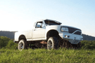 Iron Bull Front Bumper #1 for 1992–1997 Ford F250/F350 Super Duty, featuring a heavy-duty and custom Ford bumper designed for superior protection and rugged off-road performance