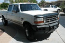 Iron Bull Front Bumper #1 for 1992–1997 Ford F250/F350 Super Duty, featuring a heavy-duty and custom Ford bumper designed for superior protection and rugged off-road performance