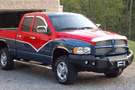 Iron Bull Custom Front Bumper #12 for Dodge Ram 1500 2002–2005 — durable and stylish, designed by Iron Bull Bumpers as a reliable front bumper replacement for added protection