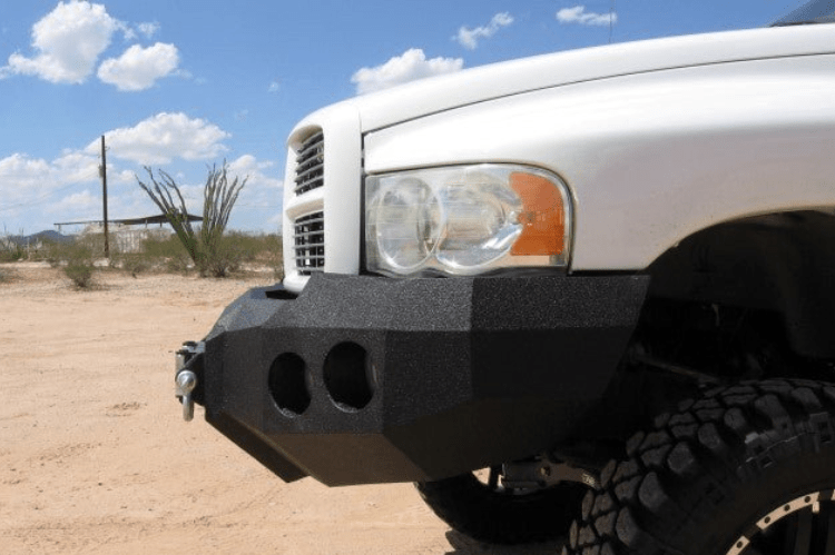 Iron Bull Custom Front Bumper #12 for Dodge Ram 1500 2002–2005 — durable and stylish, designed by Iron Bull Bumpers as a reliable front bumper replacement for added protection
