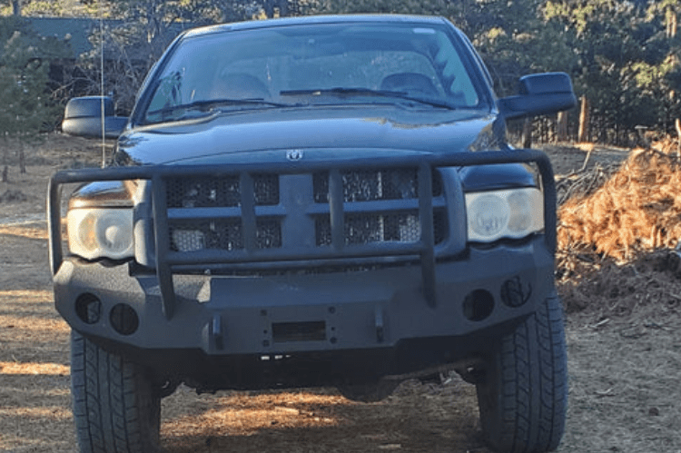 Iron Bull Custom Front Bumper #12 for Dodge Ram 1500 2002–2005 — durable and stylish, designed by Iron Bull Bumpers as a reliable front bumper replacement for added protection