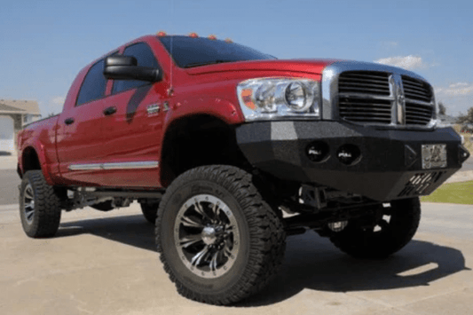 Iron Bull bumper #13 – steel front bumper Dodge Ram 2500/3500 2006–2009, designed for heavy-duty protection and a rugged aftermarket bumper upgrade