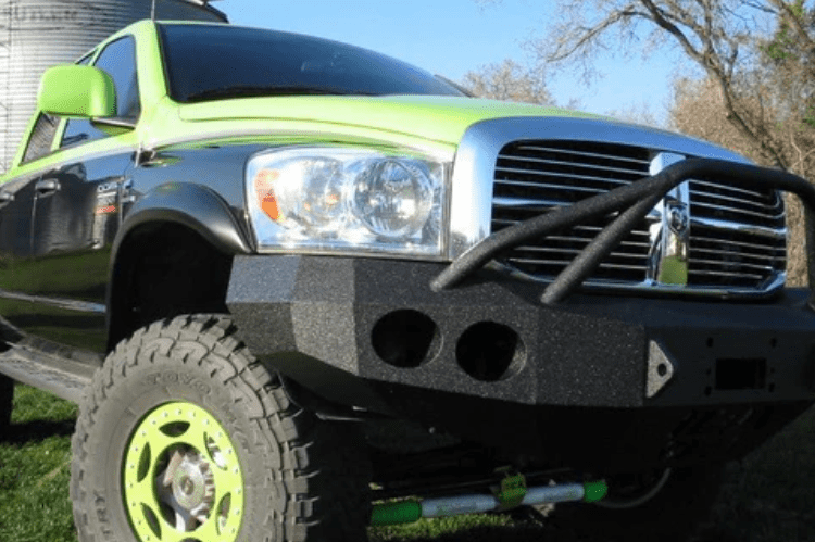 Iron Bull bumper #13 – steel front bumper Dodge Ram 2500/3500 2006–2009, designed for heavy-duty protection and a rugged aftermarket bumper upgrade