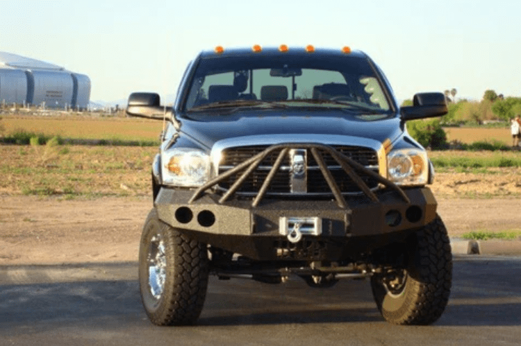 Iron Bull bumper #13 – steel front bumper Dodge Ram 2500/3500 2006–2009, designed for heavy-duty protection and a rugged aftermarket bumper upgrade
