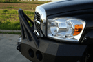 Iron Bull bumper #13 – steel front bumper Dodge Ram 2500/3500 2006–2009, designed for heavy-duty protection and a rugged aftermarket bumper upgrade