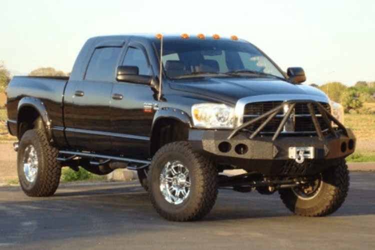 Iron Bull bumper #13 – steel front bumper Dodge Ram 2500/3500 2006–2009, designed for heavy-duty protection and a rugged aftermarket bumper upgrade