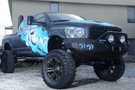 Iron Bull bumper #13 – steel front bumper Dodge Ram 2500/3500 2006–2009, designed for heavy-duty protection and a rugged aftermarket bumper upgrade