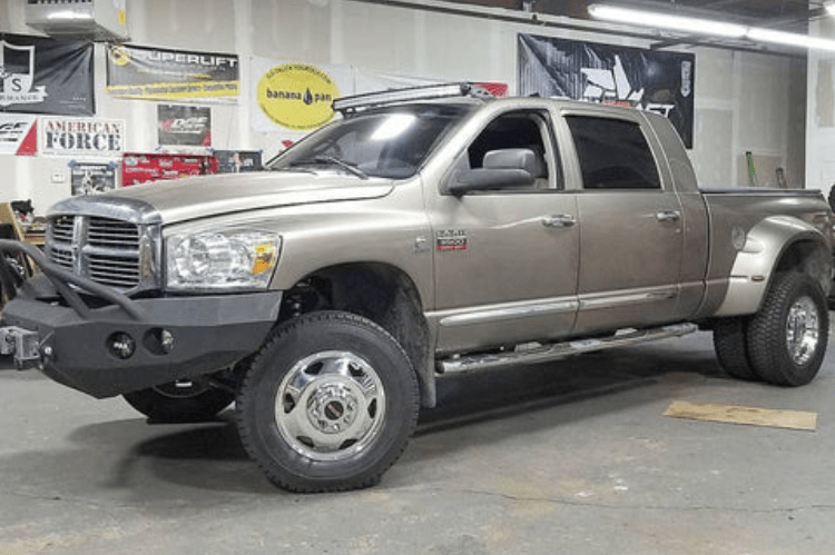 Iron Bull bumper #13 – steel front bumper Dodge Ram 2500/3500 2006–2009, designed for heavy-duty protection and a rugged aftermarket bumper upgrade
