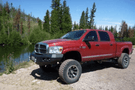 Iron Bull bumper #13 – steel front bumper Dodge Ram 2500/3500 2006–2009, designed for heavy-duty protection and a rugged aftermarket bumper upgrade