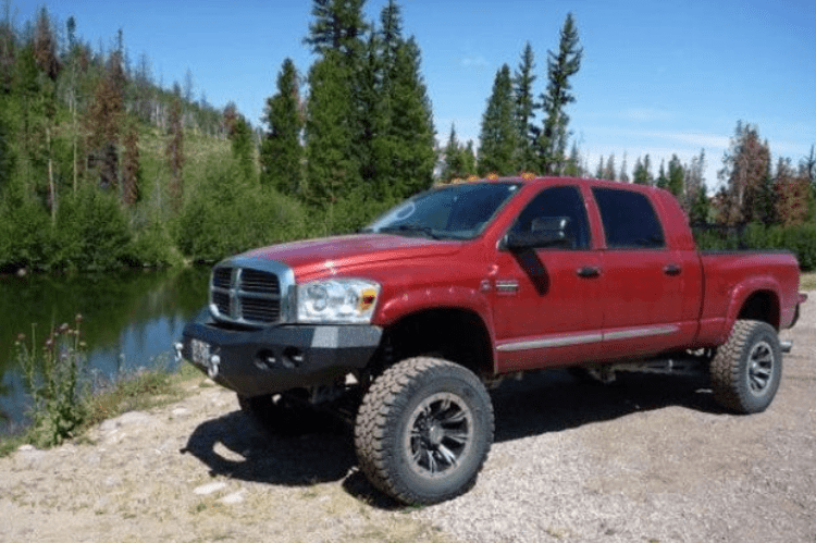 Iron Bull bumper #13 – steel front bumper Dodge Ram 2500/3500 2006–2009, designed for heavy-duty protection and a rugged aftermarket bumper upgrade