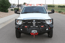 Iron Bull bumper #13 – steel front bumper Dodge Ram 4500/5500 2006–2009 with fender flare adapters, designed for bold style and heavy-duty front-end protection
