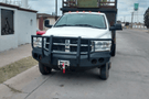 Iron Bull bumper #13 – steel front bumper Dodge Ram 4500/5500 2006–2009 with fender flare adapters, designed for bold style and heavy-duty front-end protection