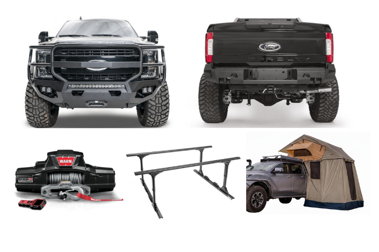 f150 tent rack 2022 Ford F250 Overland Adventure Kit