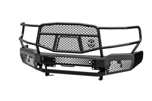 Ranch Hand MFC151BM1 2015-2019 Chevy Silverado 2500/3500 Midnight Series Front Bumper with Grille Guard