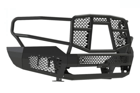 Ranch Hand Midnight Series front bumper with grille guard for 2016–2023 Toyota Tacoma – rugged truck protection