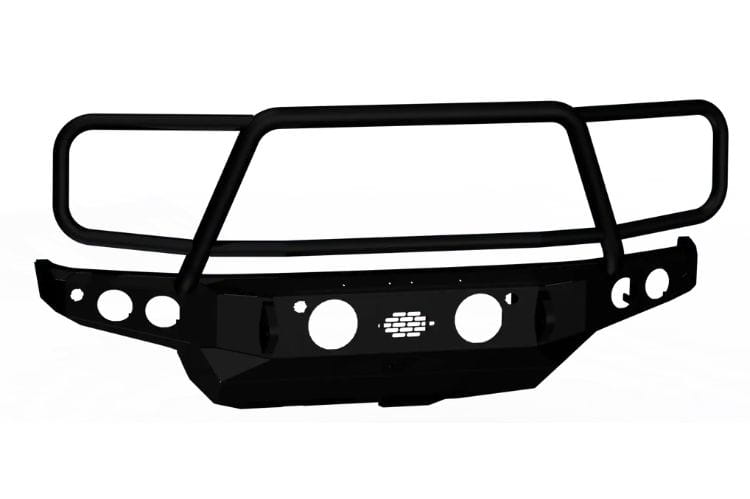 Road Armor Stealth mid width Lonestar Guard bumper 6213FNW5B for 2021-2026 Ford Bronco durable Road Armor front bumper