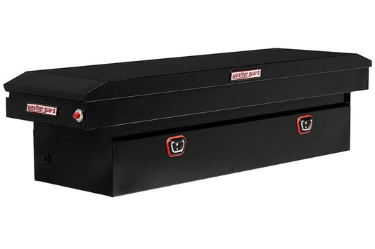 Weather Guard 126-5-04 Chevy Silverado 2500/3500 HD 2018-2025 Saddle Box Steel Full Standard Gloss Black
