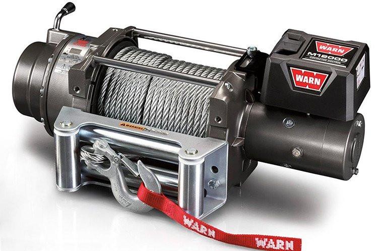 Warn 17801 M12 12K Heavy Duty Truck Winch Low Profile Design