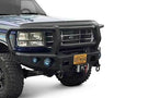 TrailReady 12100G Ford F150 1992-1996 Extreme Duty Front Bumper Winch Ready with Full Guard - BumperOnly