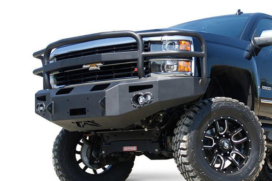 Fab Fours Chevy Silverado 2500/3500 2015-2019 Front Bumper Winch Ready with Full Guard CH14-A3050-1