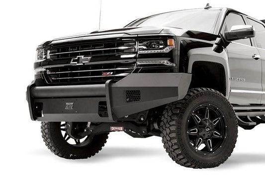 Fab Fours Chevy Silverado 1500 2016-2018 Front Bumper No Guard with Tow Hooks CS16-R3861-1