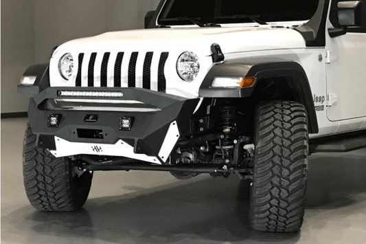 Hammerhead 600-56-0774 Jeep Wrangler JL 2018-2024 Stubby Ravager Series Front Bumper Winch Ready Pre-Runner
