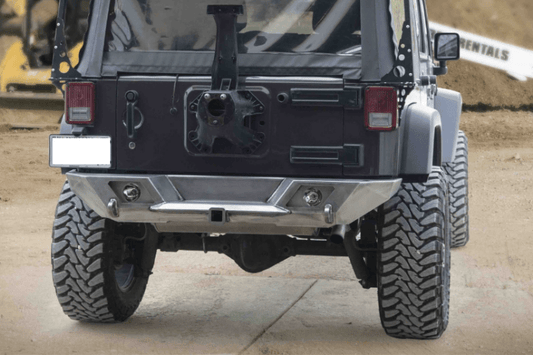 Lod Offroad Destroyer Rear Bumper Jeep Wrangler JK 2007-2017 Shorty JRB0701