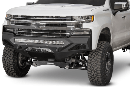 ADD F441403030103 Chevy Silverado 1500 2019-2022 Stealth Fighter Front Bumper with Sensor Cutouts