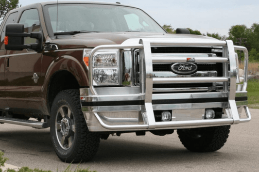 Ali Arc Traditional Aluminum Ford F250/F350 Superduty 1997-2007 Front Bumper With Rake FDR273