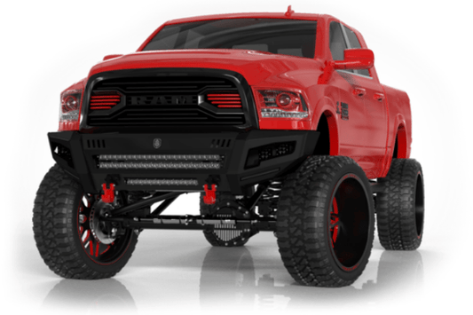 Road Armor Identity 4102DF-B0-P2-MR-BH-B Dodge Ram 2500/3500 2010-2018 Front Bumper