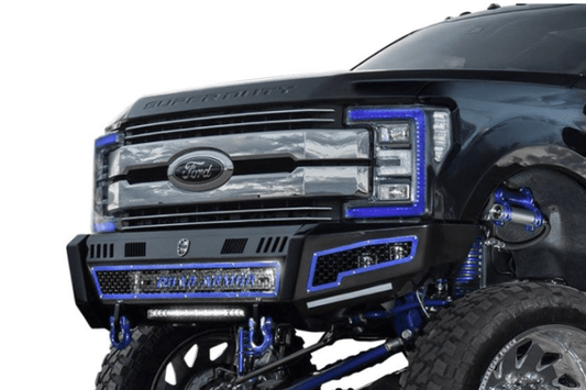 Road Armor Identity 3204DF-B1-P3-MR-BH-B Chevy Silverado 2500/3500 2020-2023 Front Bumper