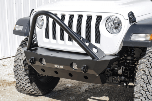 Lod Offroad Destroyer Front Bumper Jeep Wrangler JL 2018-2020 Shorty With Stinger Guard JFB1805