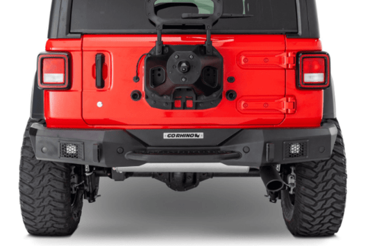 Go Rhino 371200T Jeep Wrangler JL 2018-2024 Rockline Rear Bumper  Full