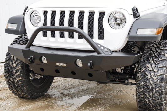 Lod Offroad Destroyer Front Bumper Jeep Wrangler JL 2018-2020 Mid-Width With Bull Bar Guard JFB1813