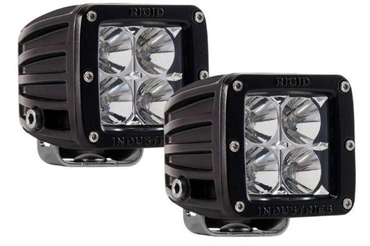 Rigid Industries 202213 3'' D-Series Spot Fog Light - BumperOnly