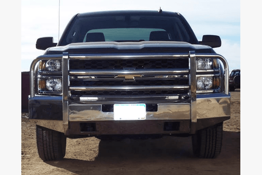 Truck Defender 2C-1114 Aluminum Chevy Silverado 2500/3500 Front Bumper 2011-2014