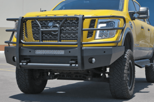 Steelcraft Elevation Front Bumper Nissan Titan XD 2016-2020 60-14080C with Grille Guard