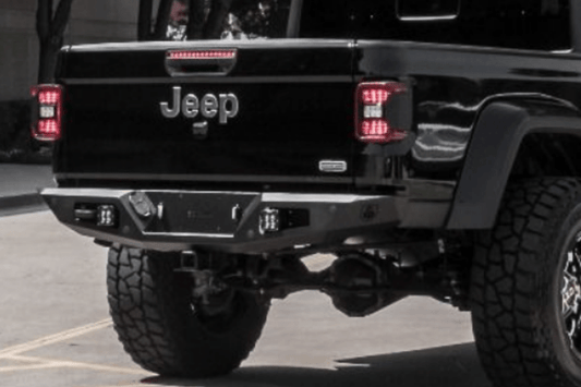 Road Armor Spartan 5203XR0B Jeep Gladiator JT 2020-2021 Rear Bumper Texture Black