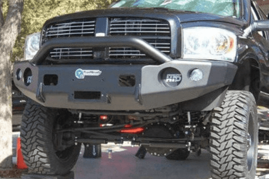 TrailReady 11500P Dodge Ram 2500/3500 2003-2005 Extreme Duty Front Bumper Winch Ready with Pre-Runner Guard