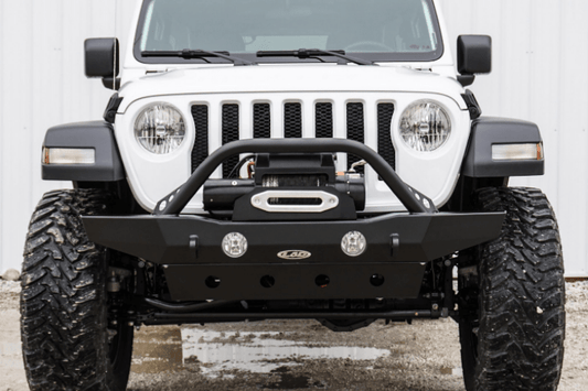 Lod Offroad Destroyer Front Bumper Jeep Wrangler JL 2018-2020 Mid-Width With Bull Bar Guard JFB1813