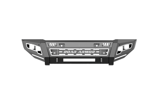 Road Armor Identity 3152DF-B0-P2-MR-BH-B Chevy Silverado 2500/3500 2015-2019 Front Bumper