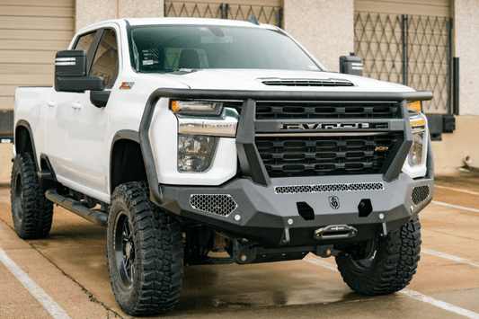 Road Armor Evolution 3202EF7B 2020-2023 Chevy Silverado 2500/3500 HD Front Bumper Reaper Guard