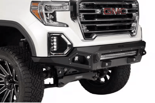 Bodyguard GAG19AYTNN GMC Sierra 1500 2019-2021 A2L Base Front Bumper With Sensor Cutout