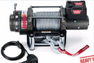 Warn 103255 VR EVO 12-S 12,000 lb winch with synthetic rope for trucks and SUVs – durable off-road recovery solution.
